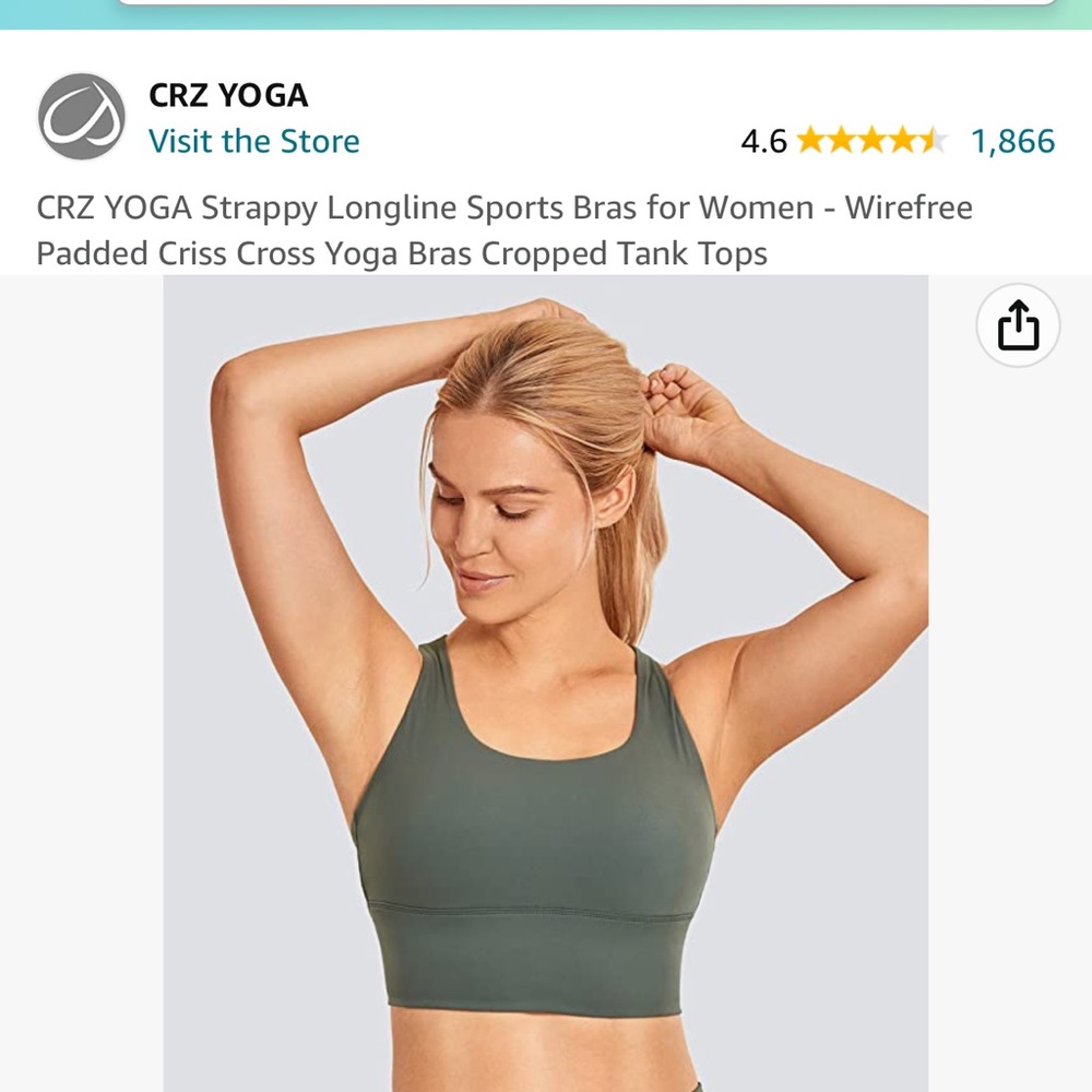 3 Crz Yoga Sports Bras